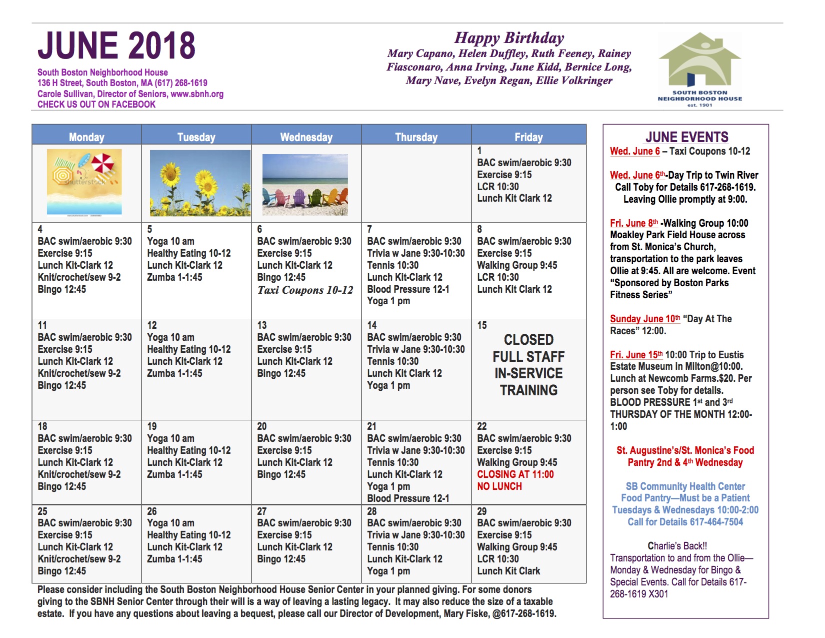 seniors june 2018